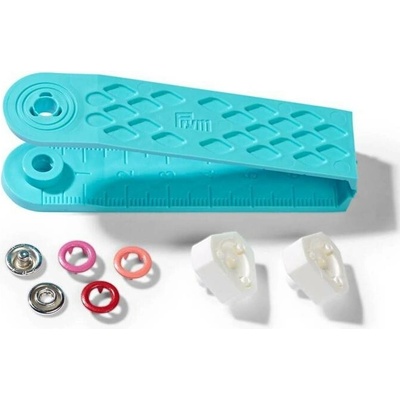Knoflík stiskací JERSEY 8 mm PRYM LOVE červený mix