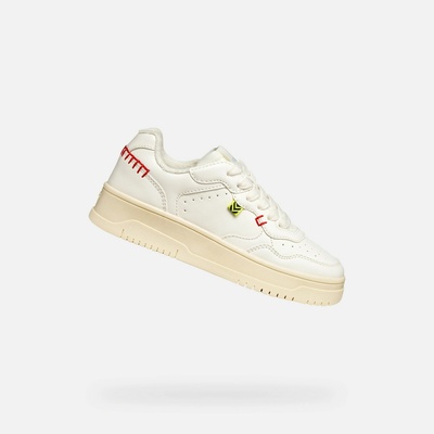 GEOX Кремави детски маратонки Geox Lestrella Geox | Byal | Момичешки | 36