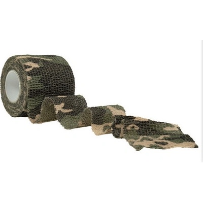 Mil-Tec Adhezívna páska 4,5m woodland