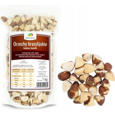 Słodkie Zdrowie Brazílske orechy polovičky 1000 g