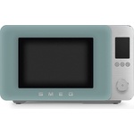 SMEG Комбинирана микровълнова фурна с горещ въздух SMEG Collezione MOC02EGMEU, 900W, 27 л, 25 програми, Плавно затваряне, Индивидуални настройки, Зелен (MOC02EGMEU)