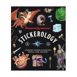 Dungeons & Dragons Stickerology: Legendary Stickers of Monsters, Magical Items, and More (ISBN: 9780593580752)