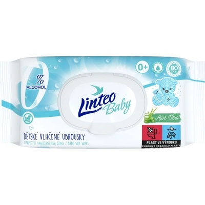 Linteo Vlhčené ubrousky Linteo Baby - Pure Fresh - 80 ks - 25759 – Zboží Dáma