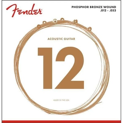 Fender Phosphor Bronze 60L . 12-. 53 Струни за акустична китара (0730060403)