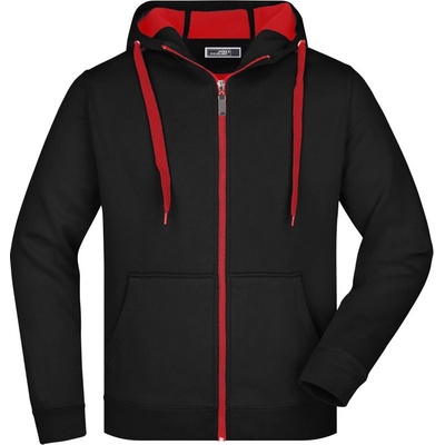 James & Nicholson Doubleface JN 355 Black / Red