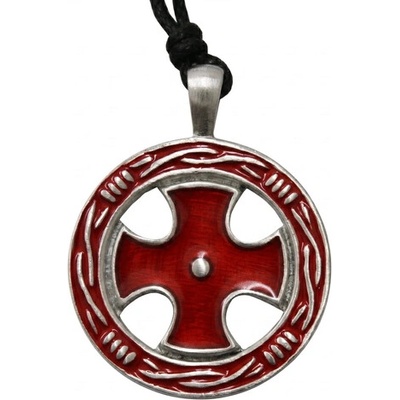 imago Amulet Kríž templárov FC30065X modrá