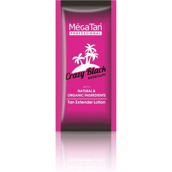 MegaTan Натурален Лосион за Солариум Megatan Crazy Black, 15мл