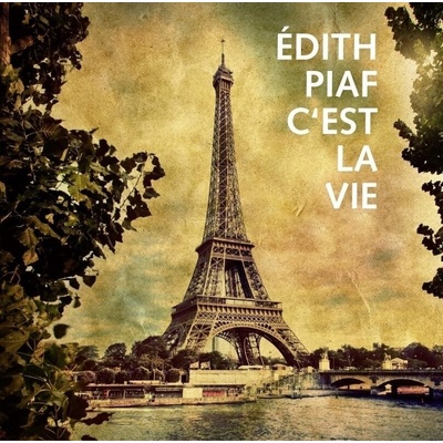 Edith Piaf - C'est La Vie (Gold Marbled Coloured) (LP) (4260494435726)