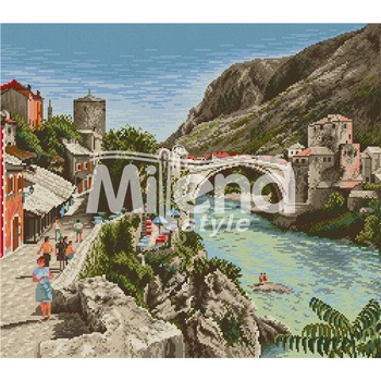 Milena Style Диамантен гоблен " Мостар"