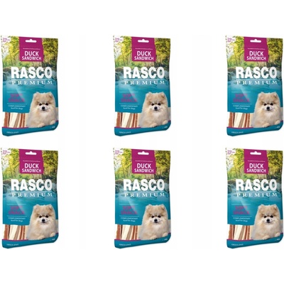 Rasco Pochoutka Premium kachna s treskou sendvič 6 x 80 g
