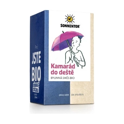 Kamarád do deště dvoukomorový čaj Sonnentor 27 g