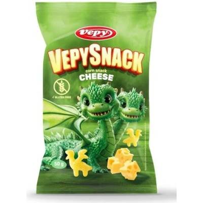 Vepy snack Kukuřičný snack s příchutí sýra bez lepku 50 g