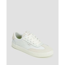 Cariuma TOCA White Premium Leather Smoke White Suede