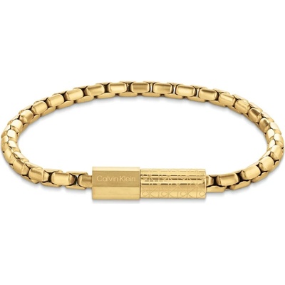 Calvin Klein Pánský Z pozlacené oceli Contoured Barrel 35100095