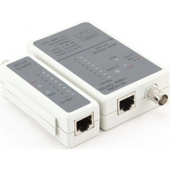 GEMBIRD NCT-1 tester káblov RJ-45 a RG58