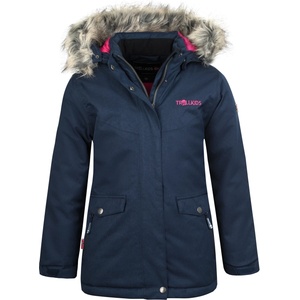 Trollkids Детско палто Trollkids Girl's Oslo Coat XT Coat - Navy / Magenta - размер 128 (EU) (703-2233-0216)
