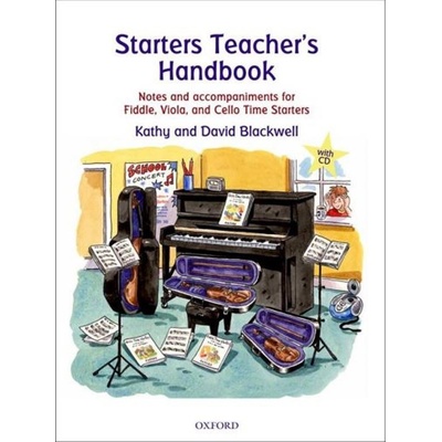 Starter Teachers Handbook + CD for Fiddle Viola and Cello Time Starters