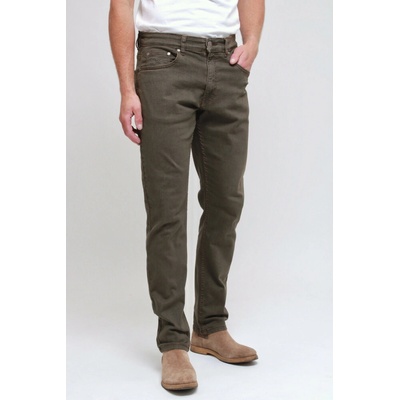 KAM kalhoty pánské KBS BENS jeans džíny khaki