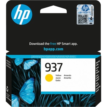 HP 937 Yellow Original Ink Cartridge (4S6W4NE)