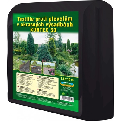Nohel Garden Kontex textilie mulčovací netkaná černá 1,6x10m