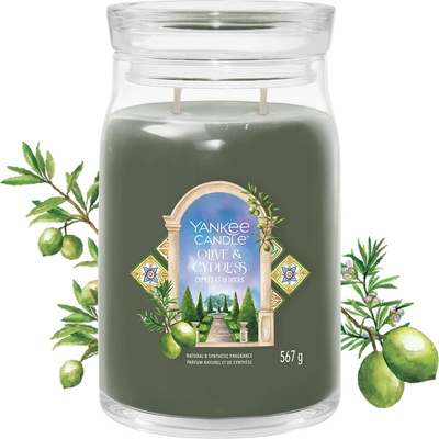 Yankee Candle Signature OLIVE & CYPRESS 368 g