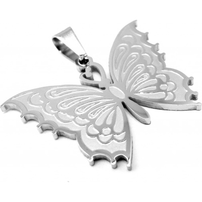 Steel Jewelry Přívěsek motýl z chirurgické oceli PR120129