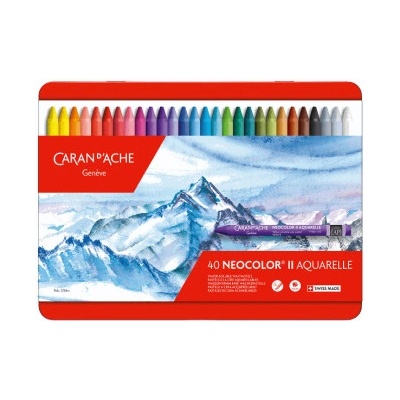 Neocolor Sada akvarelových pastelů II 40 ks