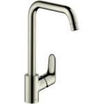 Hansgrohe Focus M41 260 Eco кухненски смесител с едноръкохватков механизъм, матиран хром, с 1 струя (31821800)