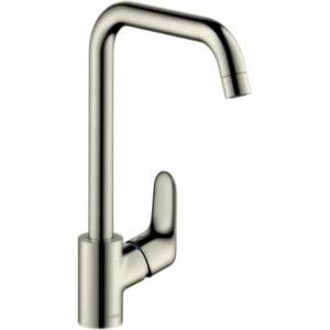 Hansgrohe Focus M41 260 Eco кухненски смесител с едноръкохватков механизъм, матиран хром, с 1 струя (31821800)