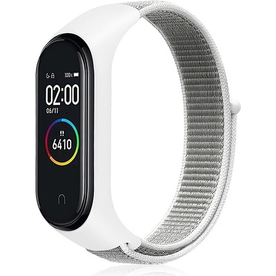 Xiaomi Mi Band 3/4 náhradní náramek Nylon Bílá MBSCZ-NLN003