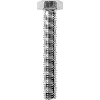 Profi Depot Metrická skrutka DIN 933, šesťhranná hlava, M6 × 50 mm, nerezová oceľ, 100 ks 4024506265950