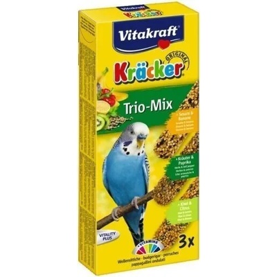 Vitakraft Trio Mix Крекер банан, билки, киви 3 броя