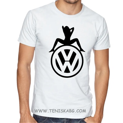 Fruit of the Loom Тениска със щампа - VW woman 1