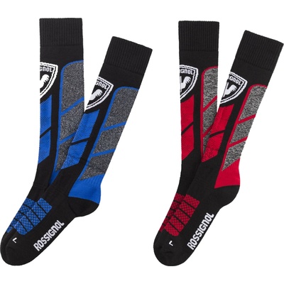 Rossignol detské lyžiarske ponožky JR THERMOTECH 2P X3 čierna
