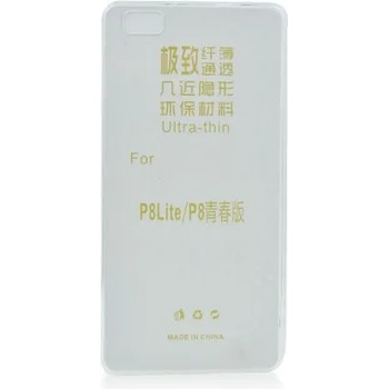 Image 1 of Huawei Силиконов калъф за Huawei P8 Lite 2017 / P9 Lite 2017 / Honor 8 Lite 0.3мм прозрачен