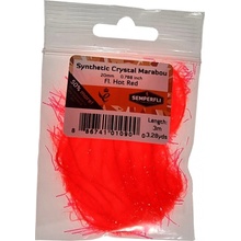 Semperfli Syntetické Marabou Synthetic Crystal Marabou Fl Hot Red