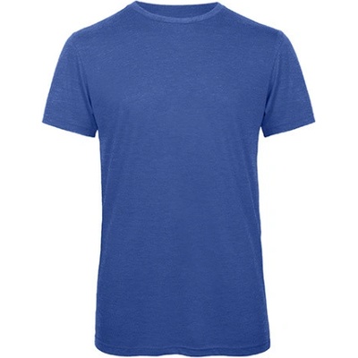 B&C pánske tričko TM055 heather royal blue