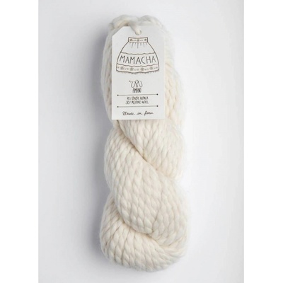 Pletací příze AMANO Mamacha 100g Mamacha: White Rose 8000
