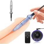 SuperLove E-Stim Cock Torture Set Bipolar Penis Plug Large