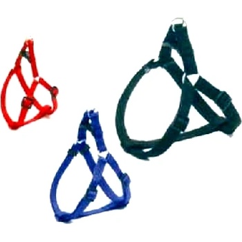 Miazoo Миазоо - Нагръдник за кучета от изкуствена лента, 10 мм - розов, регулиране от 30 до 42 см