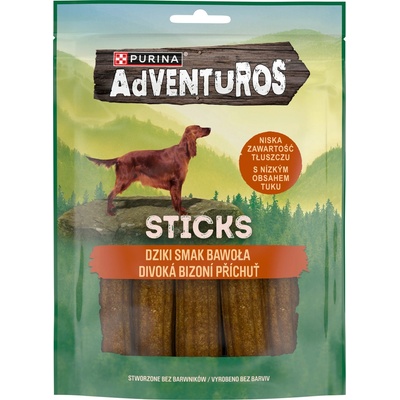 Adventuros sticks bizoní 120 g