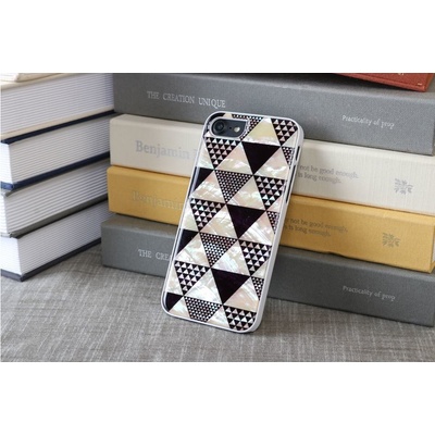 iKins case Apple iPhone 8/7 pyramid biele