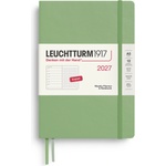 Leuchtturm1917 weekly calendar 2027 dotted medium (A5) with notebook - 145 x 210 mm - January-December 2027 - 400261 (400261)