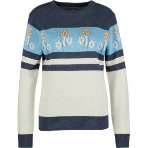 KAVU Дамски пуловер Kavu Women's Hillrose Jumper - Mushroom Patch (117-3375-0114)