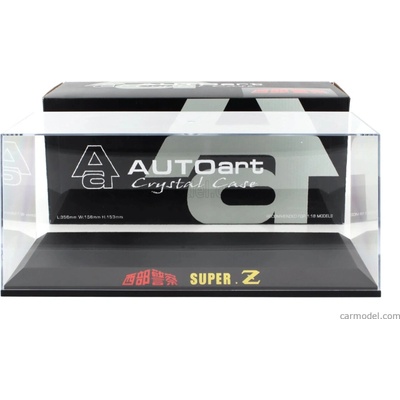 Autoart Vetrina display box Vetrina Display Box With Base Plate Super Z Lungh.length Cm 35.5 X Largh.width Cm 15.5 X Alt.height Cm 15.2 altezza Interna Cm 12.7 Plastový Displej 1:18