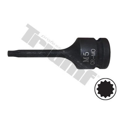 TRIUMF Hlavica XZN kovaná, 1/2" vstup - M5