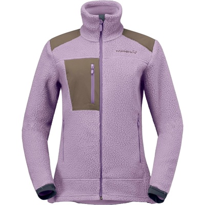 Norrøna Дамско поларено яке Norrøna Women's Trollveggen Warm3 Jacket Fleece jacket - Purple Sage (105-6995-0213)