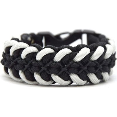 Cordell Paracord náramek komise Survival X - M / Černá – Zbozi.Blesk.cz