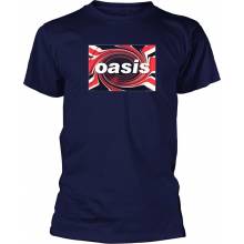 Oasis tričko Union Jack Blue