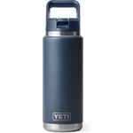 YETI Термо бутилка Yeti coolers Rambler Bottle Colour Straw Cap Insulated bottle - Navy - размер 769 ml (533-2281-0111)